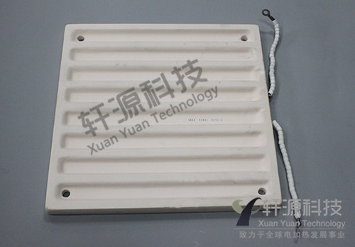 200×200側面出線陶瓷加熱板